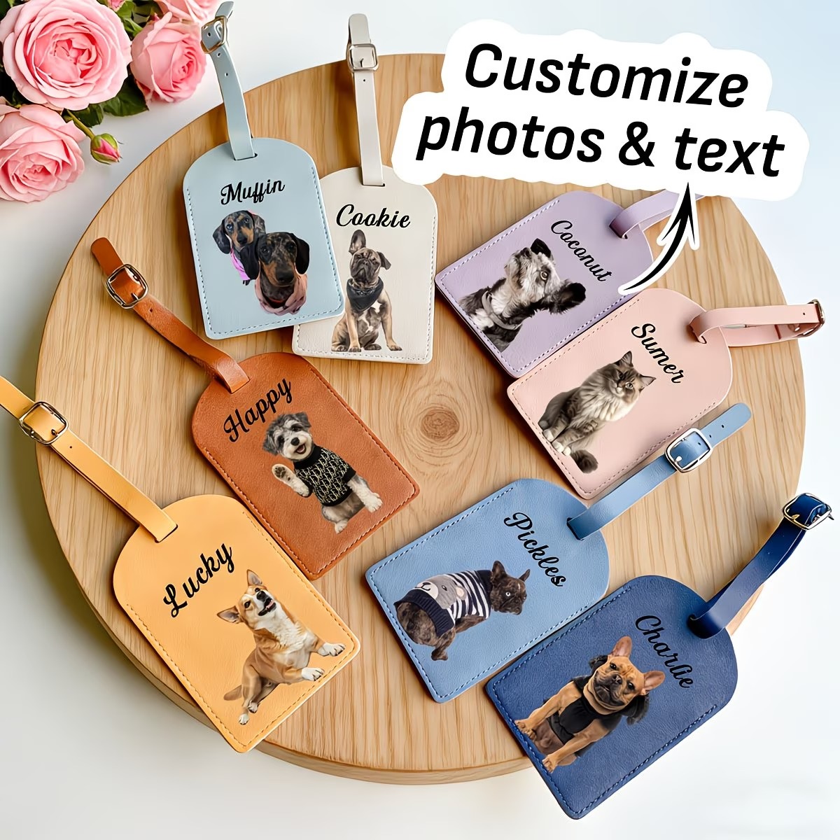 Travel Accessories As Gifts - Custom Boarding Pass And Personalized Pet
