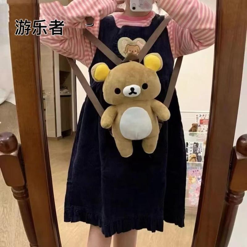 Cute Rilakkuma Plush Doll Back - огляд і ціна Travel Accessories As Gifts