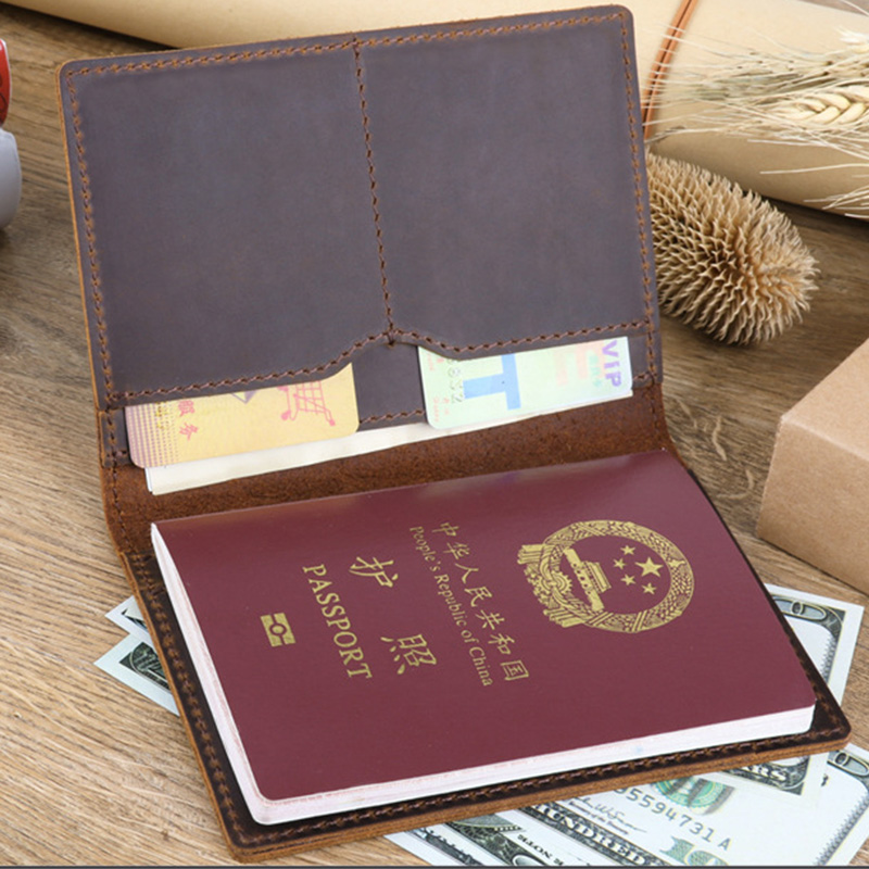 Crazy Horse Leather Passport C - огляд і ціна Travel Accessories Wallet