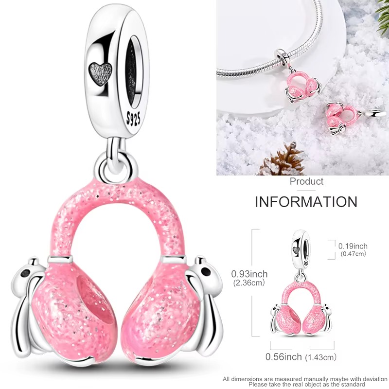 925 Sterling Silver Charm Bead - огляд і ціна Travel Accessories Jewelry