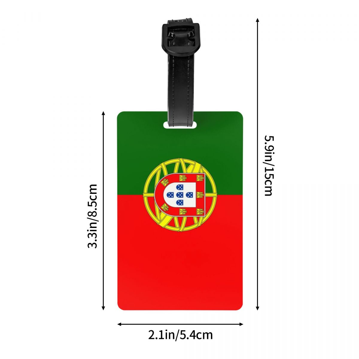 Flag Of Portugal Luggage Tag f - огляд і ціна Luggage Cover Protector