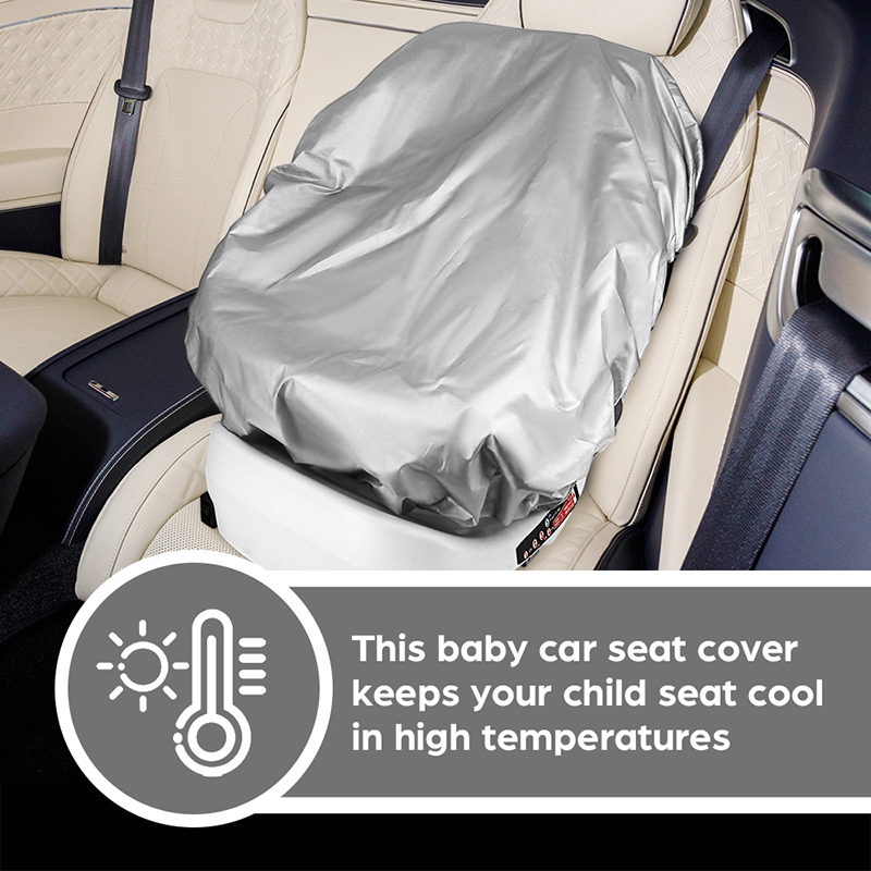 1PC Silver  Baby Car Seat Sun  - огляд і ціна Travel Accessories Baby