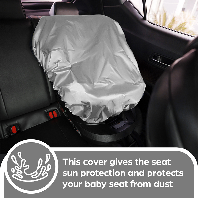 1PC Silver  Baby Car Seat Sun  - огляд і ціна Travel Accessories Baby