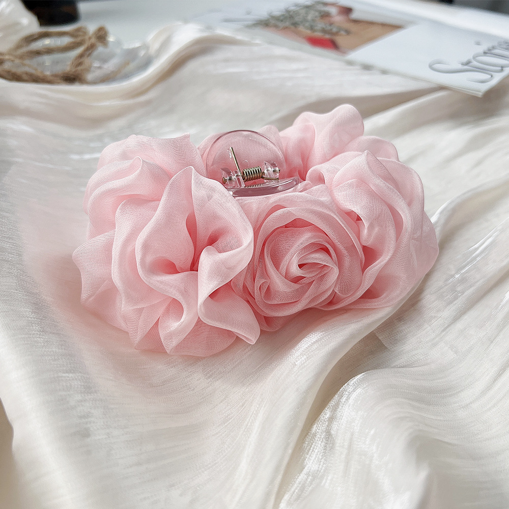 Spring Chiffon Hair Claw Folde - огляд і ціна Travel Accessories Aesthetic