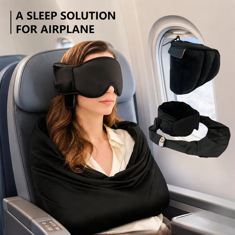3-in-1 Airplane Sleep Kit Memo - огляд і ціна Travel Accessories Long Flight