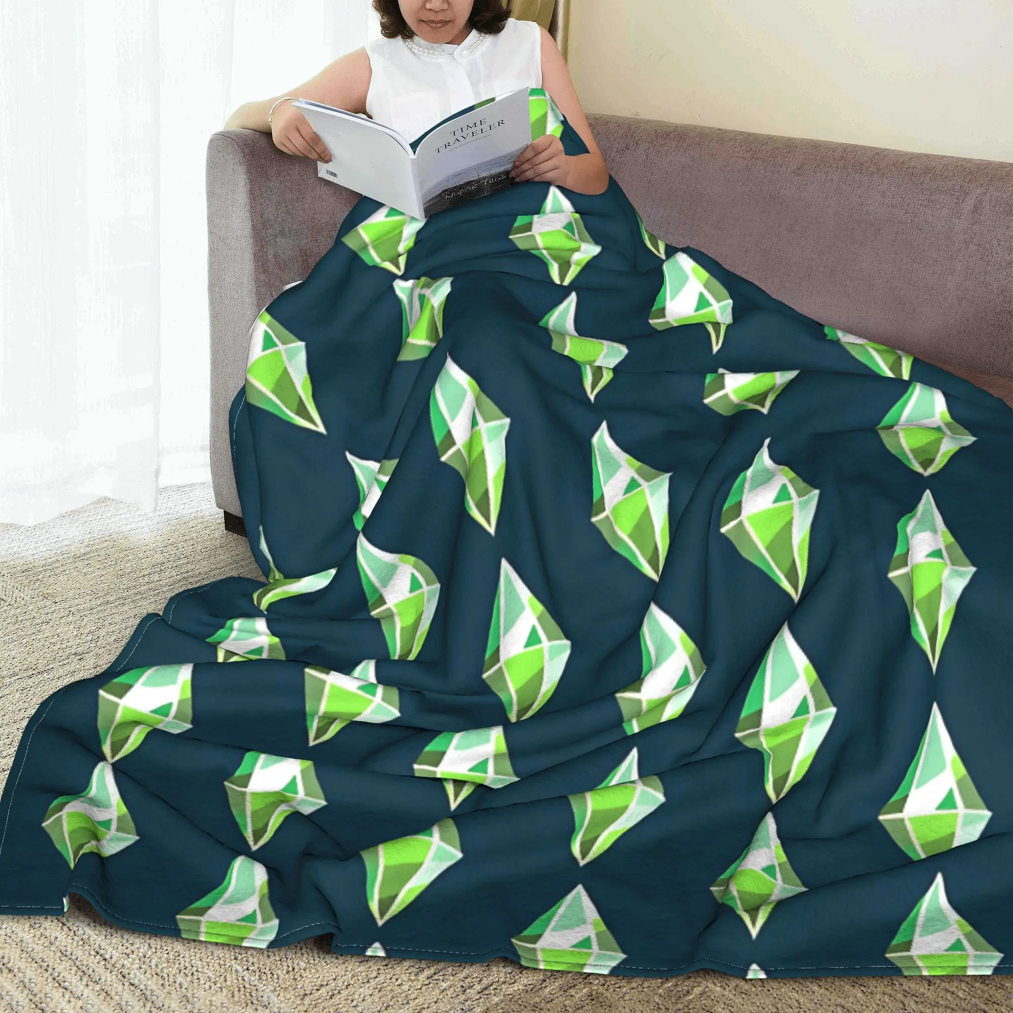 Geometric Diamond Pattern Blan - огляд і ціна Travel Accessories Ideas