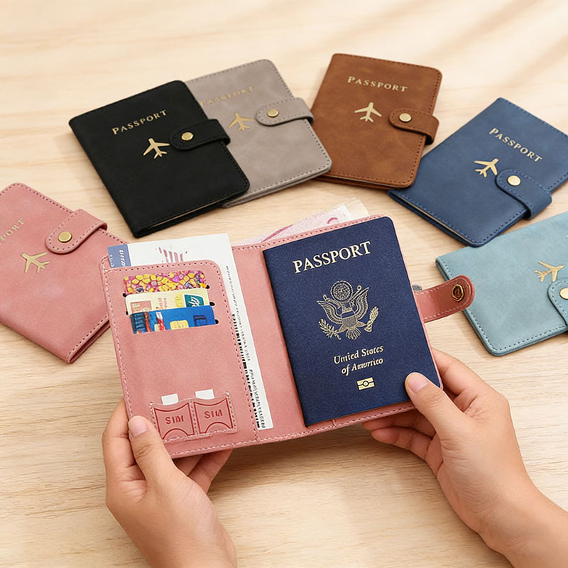 Leather Passport Holder Covers - огляд і ціна Travel Accessories Wallet