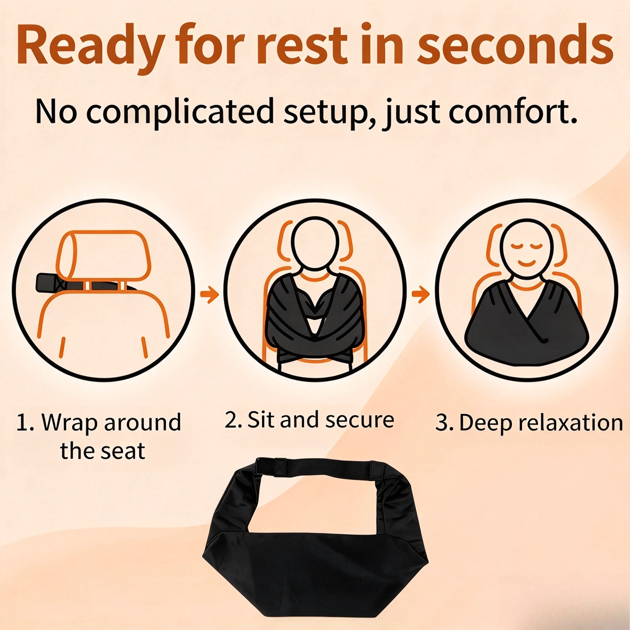 1pc Airplane Sleep Support Sys - огляд і ціна Travel Accessories Long Flight