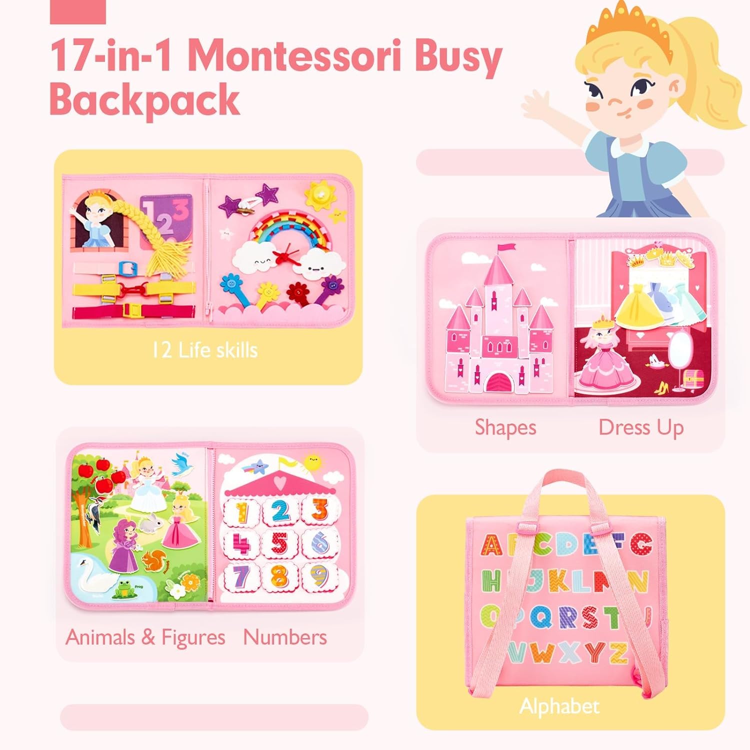 Toddler Busy Board Toys Montes - огляд і ціна Travel Accessories Baby