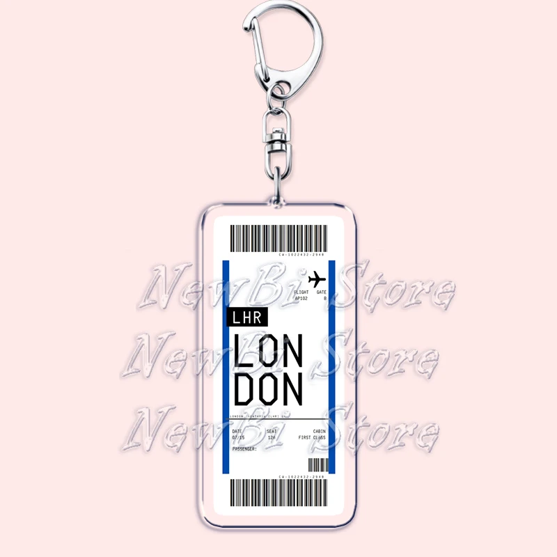 Plane Ticket Boarding Pass Key - огляд і ціна Travel Accessories India