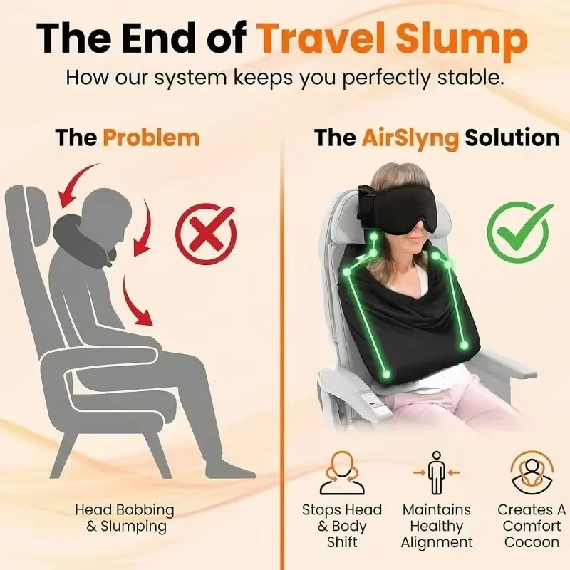 3-in-1 Car Sleep Seat Supports - огляд і ціна Travel Accessories Long Flight